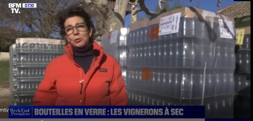 P�nurie de bouteilles