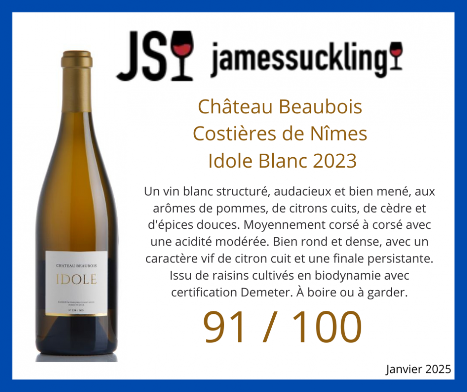 jamessuckling 2025 Idole Blanc
