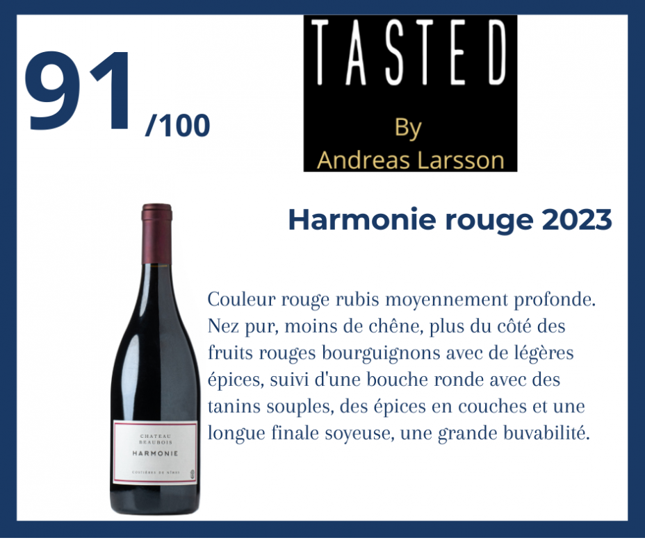Andreas Larsson - Harmonie rouge 2023