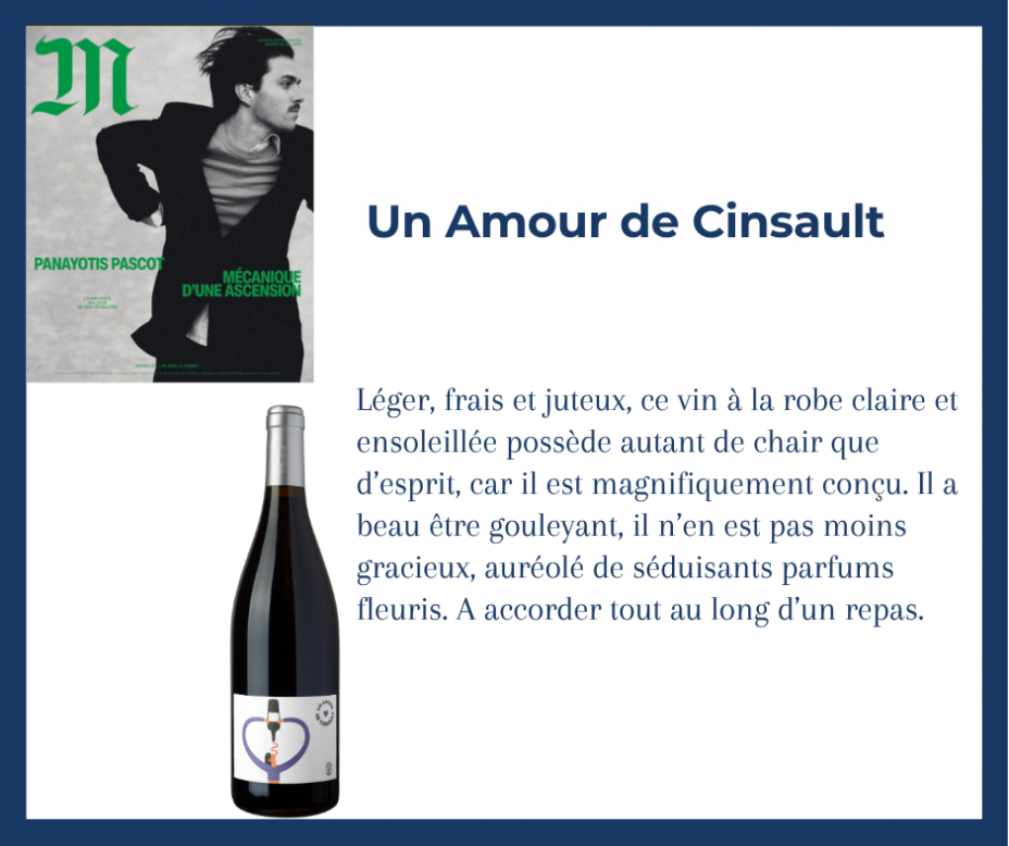 Le Monde - Un Amour De Cinsault