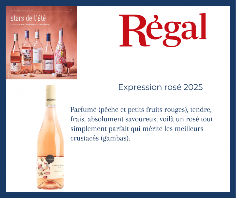 R�gal - Expression ros� 2025