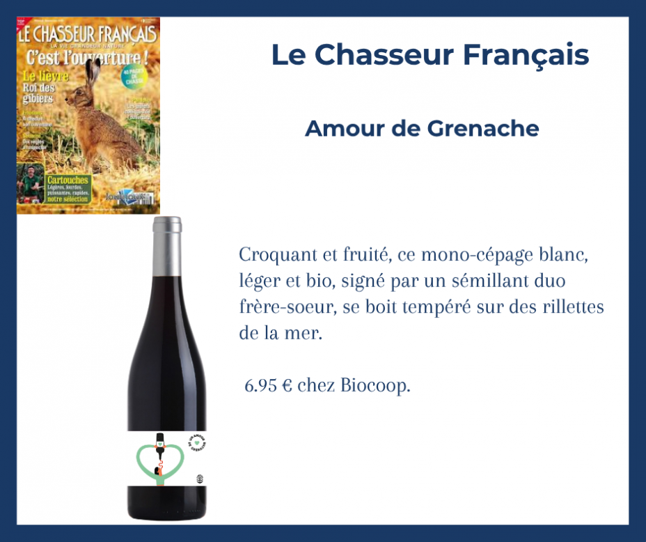 Le Chasseur Fran�ais - Un Amour de Grenache