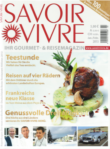 Savoir Vivre Janvier 2013
