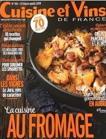 Cuisine et Vins de France Mars 2016