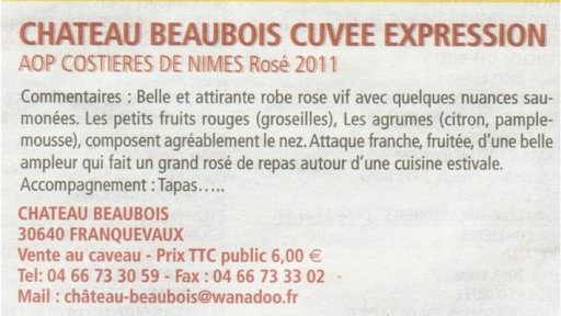 Midi Libre Juillet 2012